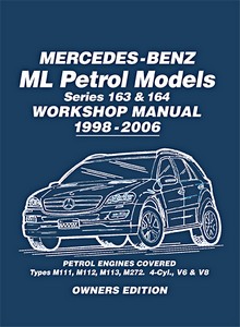 Livre : [OE] MB ML Petrol WSM (W163/W164) (1998-2006)