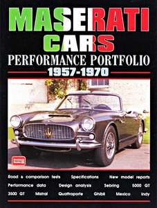 Boek: Maserati Cars 57-70