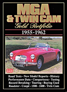 Boek: MGA & Twin Cam (1955-1962) - Brooklands Gold Portfolio