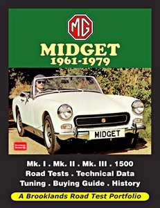 Livre : MG Midget (1961-1979) - Brooklands Road Test Portfolio