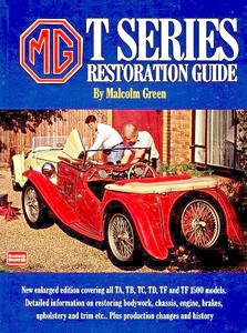 Livre : MG T Series Restoration Guide - All TA, TB, TC, TD, TF and TF 1500 models 