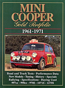 Livre : Mini Cooper (1961-1971) - Brooklands Gold Portfolio
