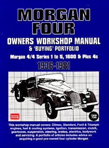 Livre : Morgan Four (1936-1981) & Buying Portfolio - Owners Workshop Manual