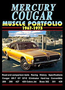 Livre : Mercury Cougar 1967-1973 - Brooklands Muscle Portfolio