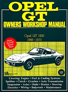 Livre : Opel GT 1900 (1968-1973) - Owners Workshop Manual