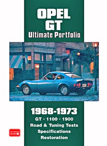 Livre : Opel GT (1968-1973) - Brooklands Ultimate Portfolio