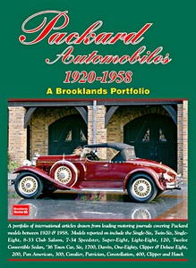 Livre : Packard 1920-1958 - A Brooklands Portfolio
