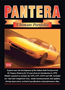 Livre : Pantera (1970-1995) - Brooklands Ultimate Portfolio