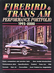 Livre : Firebird & Trans Am (1993-2000) - Brooklands Performance Portfolio