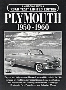 Livre : Plymouth (1950-1960) - Brooklands Portfolio