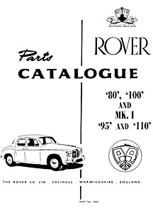 Boek: Rover 80, 100 and Mk. 1 95 and 110 (P4)