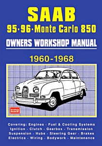 Book: Saab 95, 96, Monte Carlo 850 (1960-1968) - Owners Workshop Manual - Owners Workshop Manual