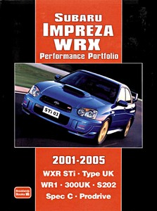 Livre : Subaru Impreza WRX (2001-2005) - Brooklands Performance Portfolio