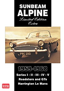 Livre : Sunbeam Alpine (1959-1968) - Brooklands Portfolio