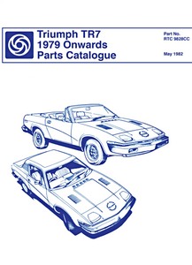 Livre: Triumph TR7 (1979-1981) - Official Parts Catalogue 