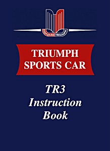 [501528] Triumph Sports Car TR3 Instruction Book