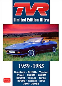 Livre : TVR Limited Edition Ultra 1959-1985
