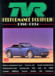 Livre : TVR Performance Portfolio 1986-1994