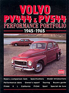 Livre : Volvo PV444 & PV544 (1945-1965) - Brooklands Performance Portfolio