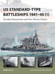 Omslag boek US Standard-Type Battleships 1941-45 (1) : Nevada, Pennsylvania and New Mexico Classes