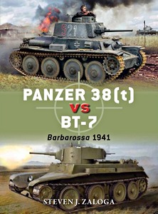 Cubierta libro Panzer 38(t) vs BT-7 : Barbarossa 1941