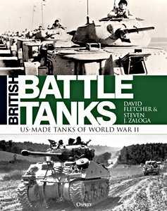 Cubierta libro British Battle Tanks : US-made Tanks of World War II