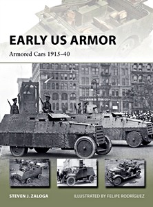 Cubierta libro Early US Armor - Armored Cars 1915-1940