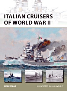 Couverture livre Italian Cruisers of World War II