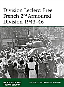 Omslag boek Division Leclerc : The Leclerc Column and Free French 2nd Armored Division, 1940-1946