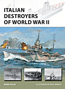 Couverture livre Italian Destroyers of World War II