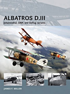 Cubierta libro Albatros D.III - Johannisthal, OAW, and Oeffag Variants
