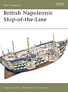 Cubierta libro British Napoleonic Ship-of-the-line