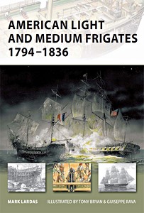 Cubierta libro American Light and Medium Frigates 1794-1836