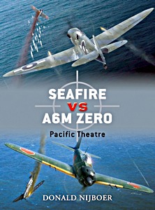 Cubierta libro Seafire F III vs A6M Zero - Pacific Theatre