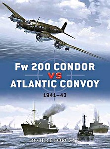 Okładka książki Fw-200 Condor vs Atlantic Convoys - 1941-43