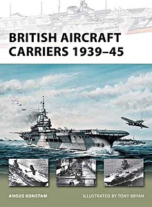 Cubierta libro British Aircraft Carriers 1939-45