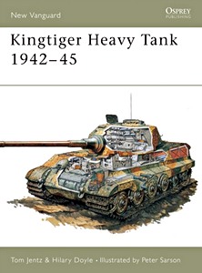 Cubierta libro Kingtiger Heavy Tank 1942-45
