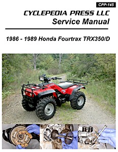 1986-1989 Honda TRX 350 Fourtrax and TRX 350 D Foreman