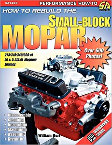Couverture revue technique How to Rebuild the Small-Block Mopar (1964-2003)