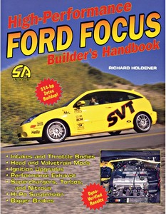 Omslag werkplaatshandboek High Performance Ford Focus Builder's Handbook