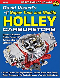 Omslag werkplaatshandboek How to Super Tune and Modify Holley Carburetors