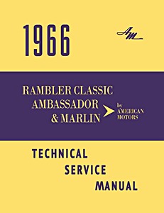 Livre: 1966 AMC WSM - Rambler, Ambassador & Marlin