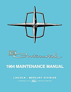 Book: 1964 Lincoln Continental - Maintenance Manual 