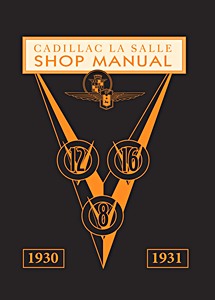Book: 1930-1931 Cadillac & LaSalle - WSM - V-8, V-12, V-16