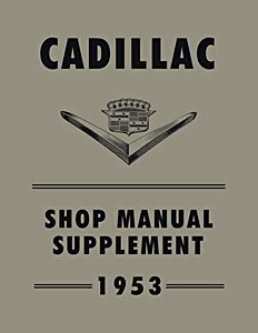 Book: 1953 Cadillac - WSM Supplement