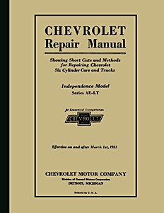 Book: 1931 Chevrolet Car & Truck WSM