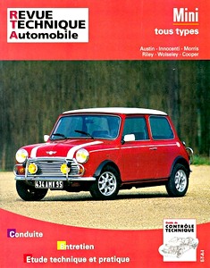 Livre: Mini - tous types: Austin - Innocenti - Morris - Riley - Wolseley - Cooper (1959-1992) - Revue Technique Automobile (RTA 343.5)
