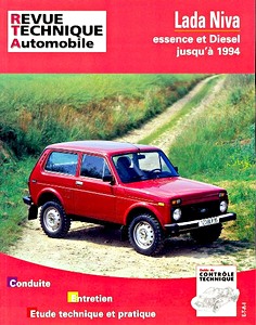 Livre : Lada Niva 4x4 - essence et Diesel (01/1979-09/1994) - Revue Technique Automobile (RTA 435.3)