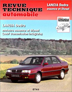 Livre : Lancia Dedra - essence et Diesel (1989-1992) - Revue Technique Automobile (RTA 535)