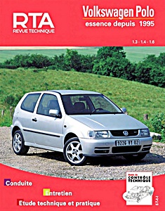 Livre : Volkswagen Polo - essence 1.3 - 1.4 - 1.6 (10/1994-11/1999) - Revue Technique Automobile (RTA 579.2)